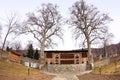 The Palace of Shaki Khans in Shaki, Azerbaijan Royalty Free Stock Photo